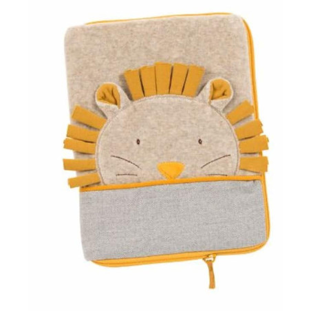 protege carnet tete de lion sous mon baobab - chezlescanailles