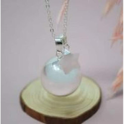 Bola de grossesse etoile quartz rose : chezlescanailles 