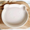 Assiette ours silicone beige : chezlescanailles