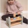 Banc a marteler en bois - Little Farm : chezlescanailles