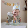 Couronne d'anniversaire chiffres - Bleu : chezlescanailles