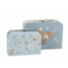Set de 2 valisettes - forest friends : chezlescanailles 