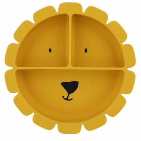 Assiette compartiments - Mr Lion : chezlescanailles