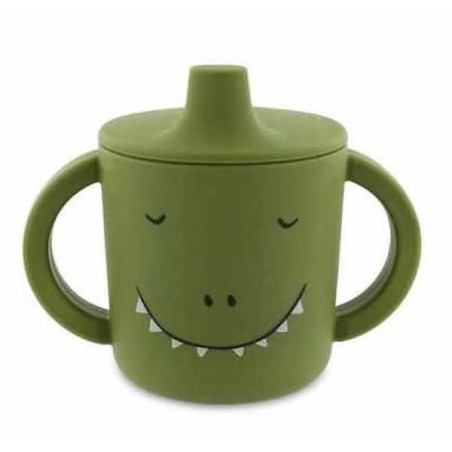 Tasse dapprentissage en silicone - Mr Dino : chezlescanailles