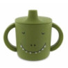 Tasse dapprentissage en silicone - Mr Dino : chezlescanailles