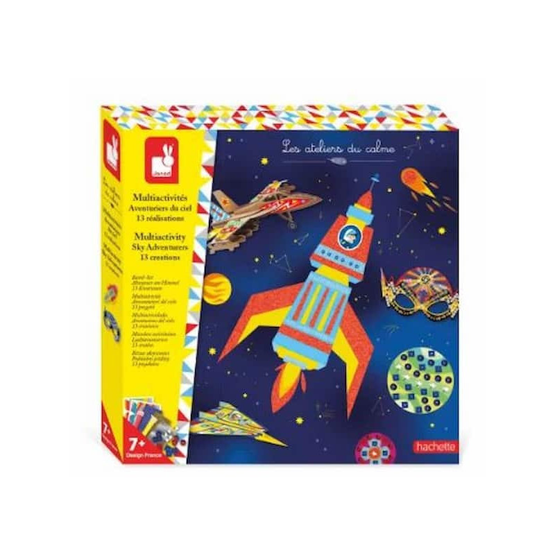 Coffret Creatif - Multiactivites Aventuriers de l\'Air :chezlescanailles