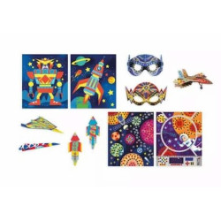 Coffret Creatif - Multiactivites Aventuriers de l\'Air :chezlescanailles