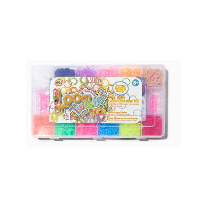 Loom twister set - Bracelets élastiques : chezlescanailles Loom twister set - Bracelets élastiques : chezlescanailles
