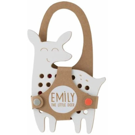 Animaux a lacer - Emily la biche : chezlescanailles