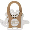 Animaux a lacer - Freddie le dino : chezlescanailles