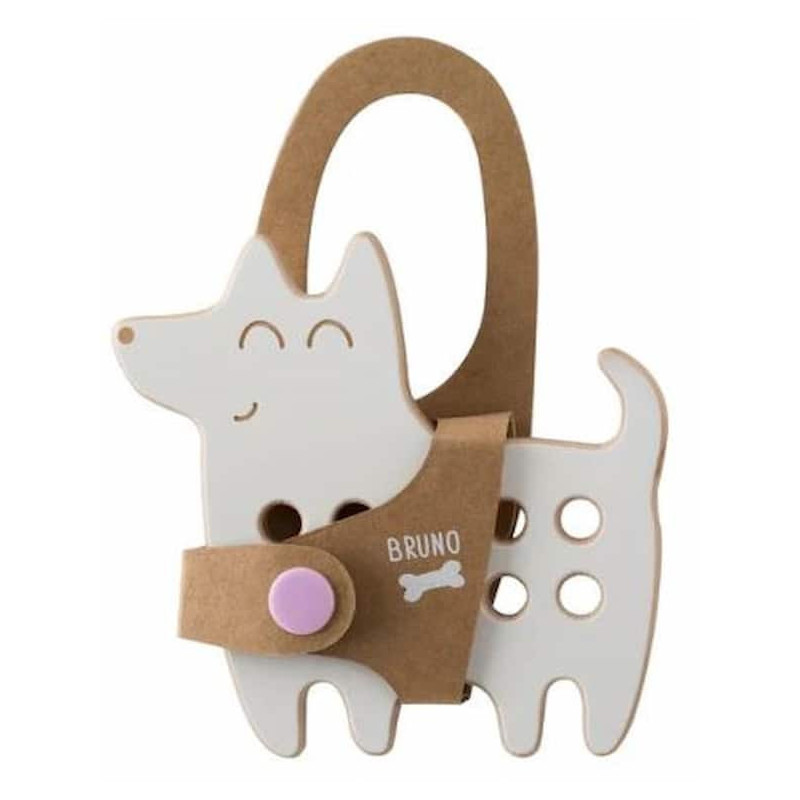 Animaux a lacer - Bruno petit chien : chezlescanailles Animaux a lacer - Bruno petit chien : chezlescanailles