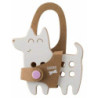 Animaux a lacer - Bruno petit chien : chezlescanailles