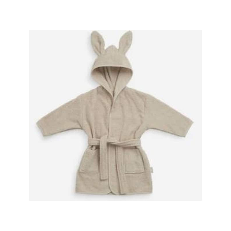 Peignoir Eponge 1-2ans Nougat : chezlescanailles Peignoir Eponge 1-2ans Nougat : chezlescanailles