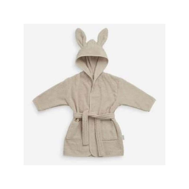 Peignoir éponge 3-4 ans - Miffy jacquard Nougat : chezlescanailles Peignoir éponge 3-4 ans - Miffy jacquard Nougat : chezlescanailles