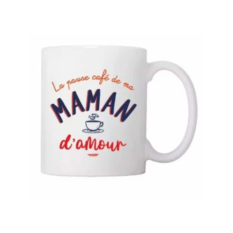 Tasse - La pause café MAMAN : chezlescanailles Tasse - La pause café MAMAN : chezlescanailles
