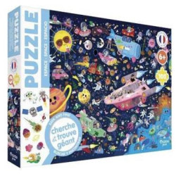 Puzzle cherche et trouve géant - Espace : chezlescanailles