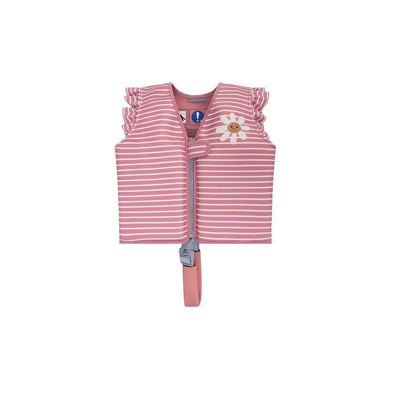 Gilet sauvetage - Pink stripe - 3/6 ans : chezlescanailles Gilet sauvetage - Pink stripe - 3/6 ans : chezlescanailles