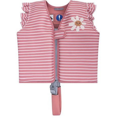 Gilet sauvetage - Pink stripe - 3/6 ans : chezlescanailles