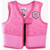 Gilet de sauvetage - Leopard rose - 4/6 ans : chezlescanailles