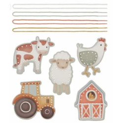Cartes à lacer - Little farm : chezlescanailles