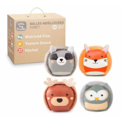 Les dooballs - Set de 4 balles - Foret : chezlescanailles