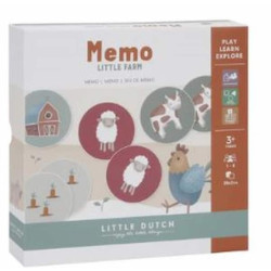 Jeu de mémo - Little farm : chezlescanailles