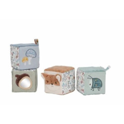Lot de 4 cubes - Forest friend : chezlescanailles