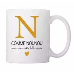 Mug N comme nounou : chezlescanailles