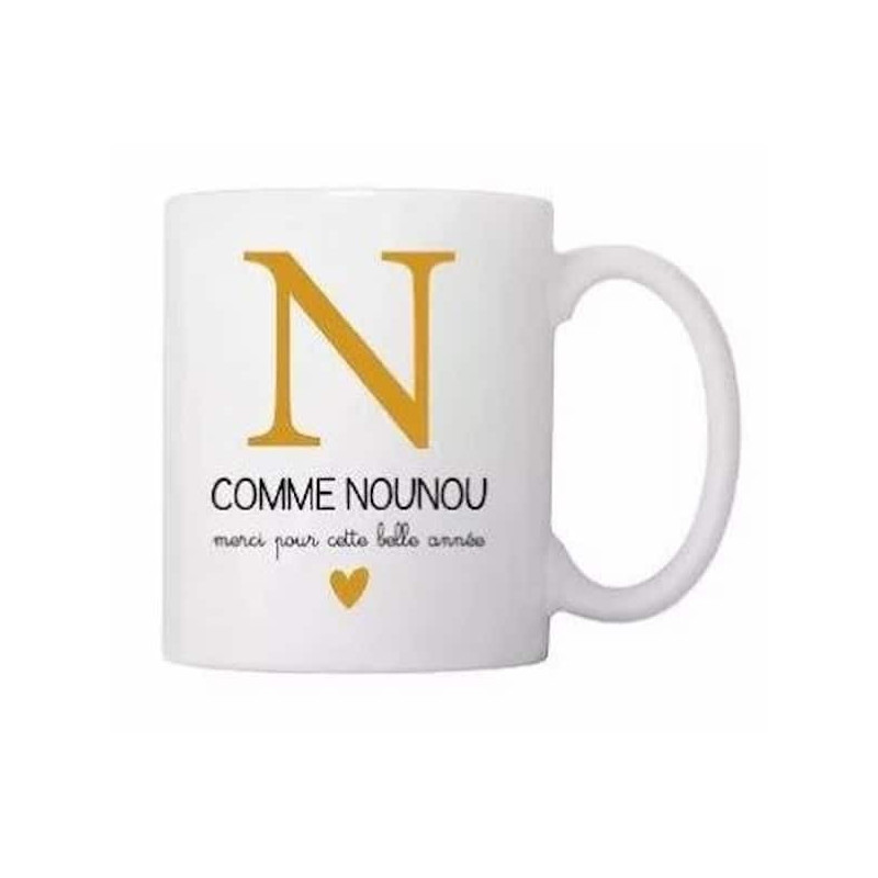 Mug N comme nounou : chezlescanailles