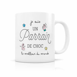 Mug - Parrain de choc: chezlescanailles