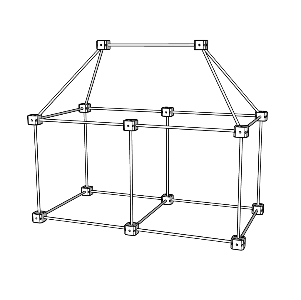 1001 CABANES – Pack Libellule – 43 pièces