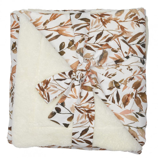 Couverture Luxe microfibre - Caramel Forest